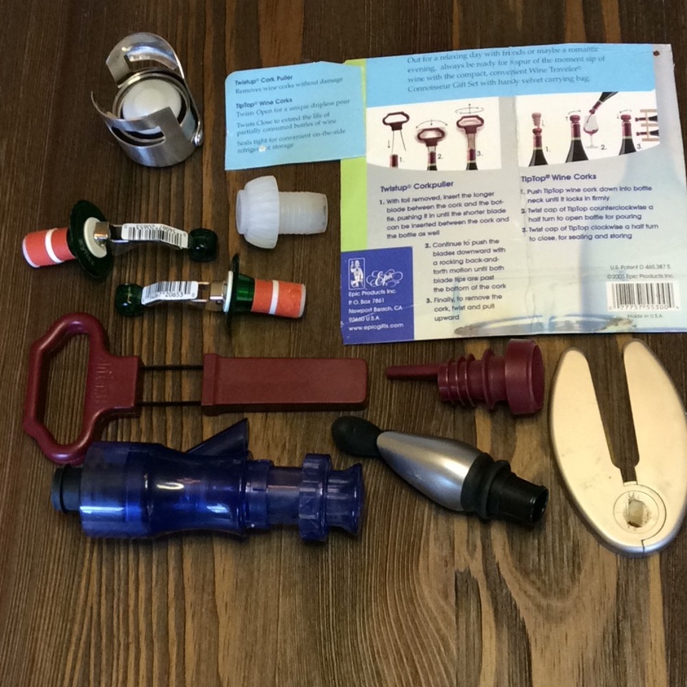 FINAL SALE PRICE Wine Accessories - Every Conceivable One